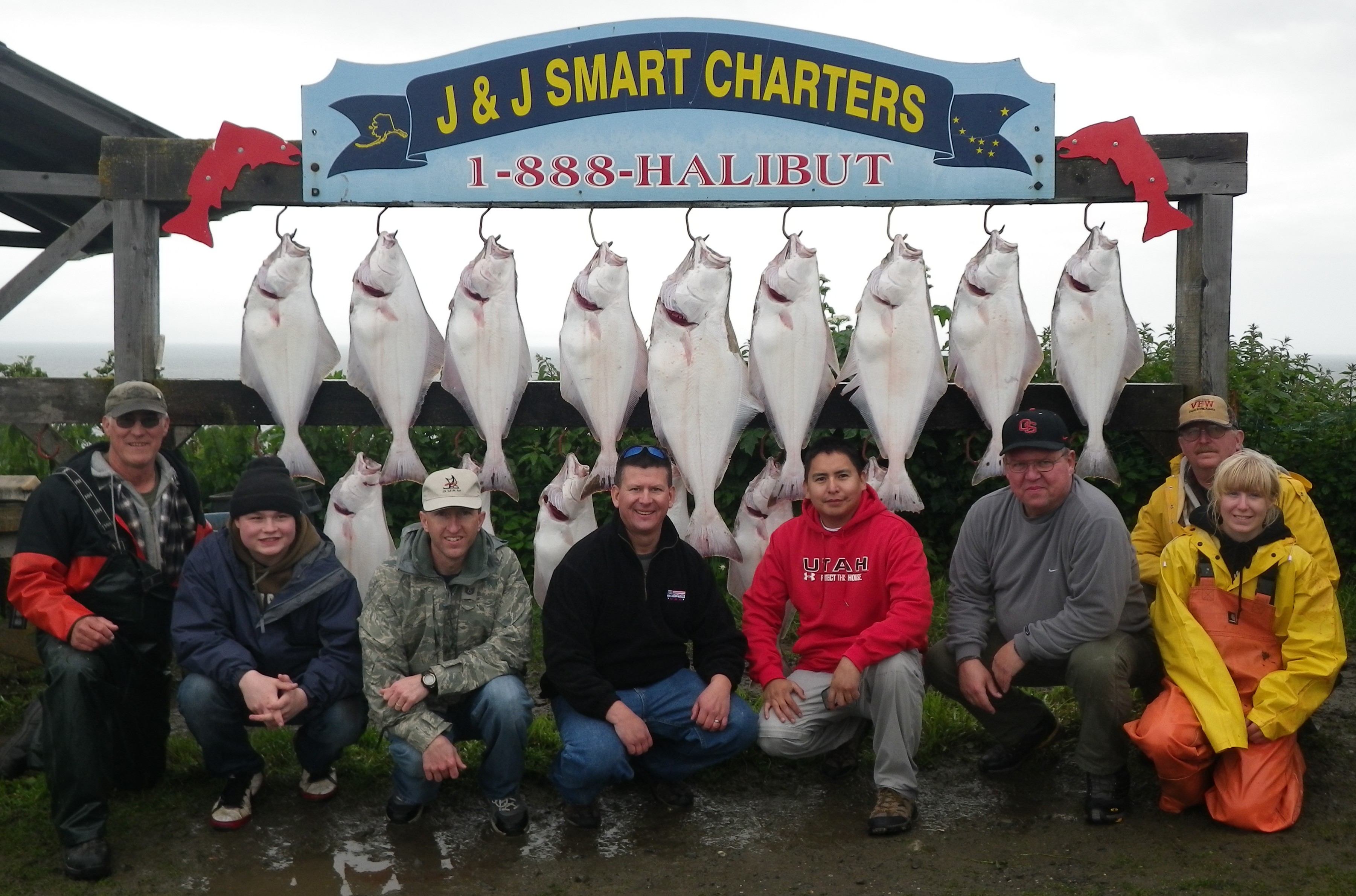 HALIBUT FISHING IN ALASKA ON 07152012 J&J Smart Charters
