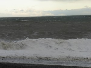 Waves on Deep Creek Beach