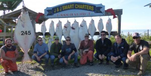 Another great catch--a lifetime of memories with this Halibut!