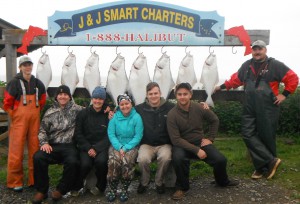 Eielson Crew fishing with Captain Jabba and Deckhand Leanne.