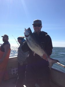 Austin caught this fresh King Salmon