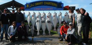 Captain Mike Buckman's Family caught some awesome Halibut today!