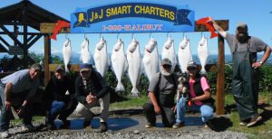 Another beautiful day and another beautiful catch of Halibut!