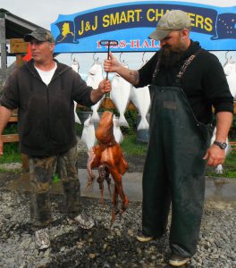 You never know what you'll catch with Captain Jabba and Deckhand Roger.  They brought up an octopus today!!