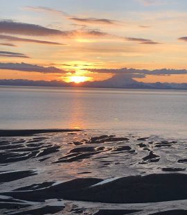 Sunset on Cinco de Mayo in Ninilchik AK