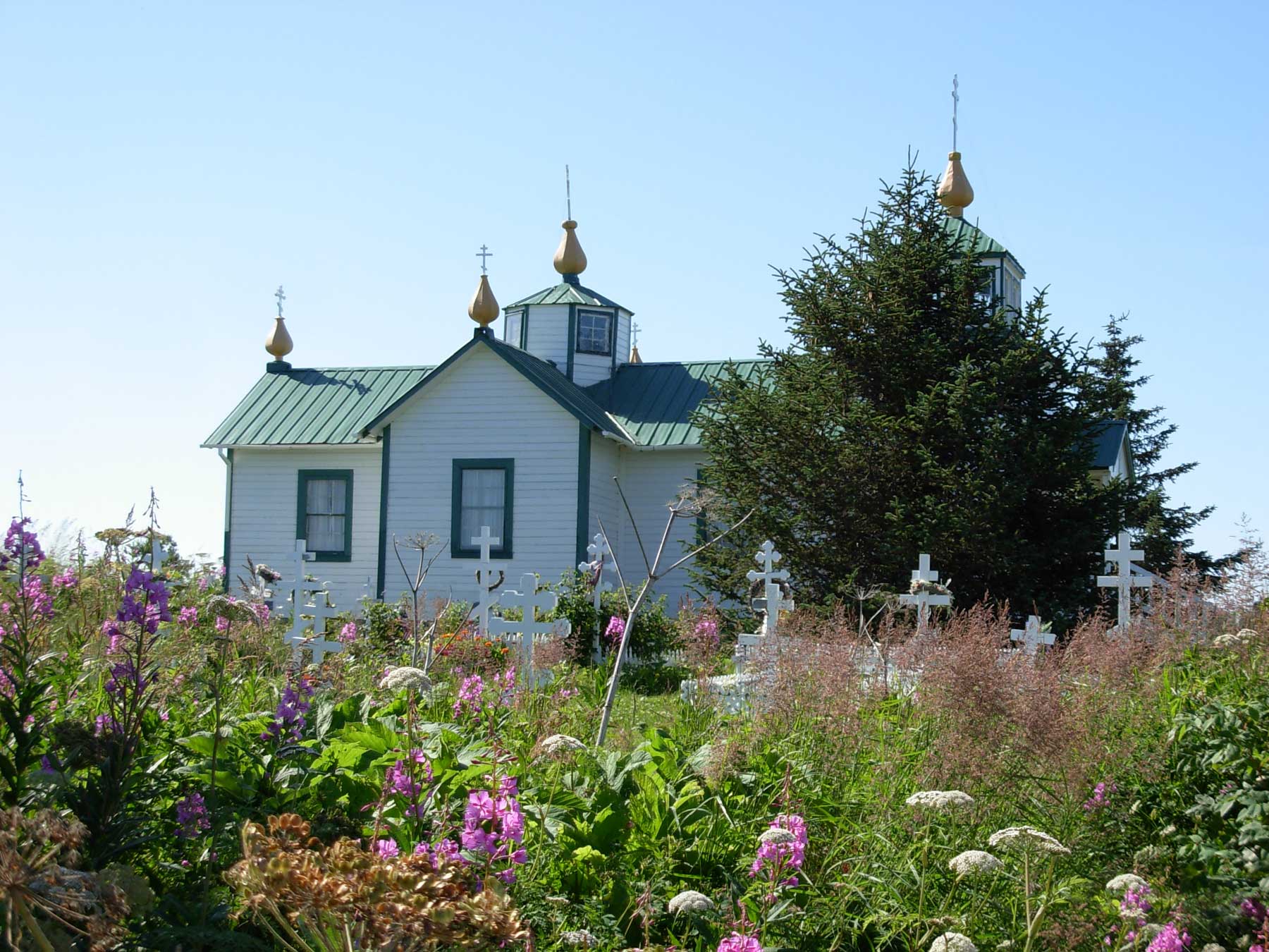 Old church in Ninilchik